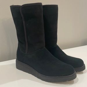 Black UGG boots